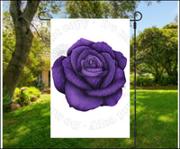 Domestic Violence Awareness Rose Garden Flag