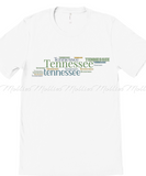 Tennessee Word Art Shirt