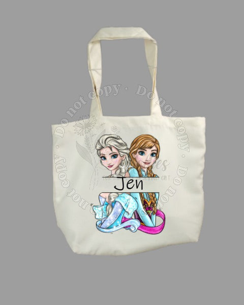 Personalized Frozen Tote Bag