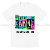 Harriman, TN Shirt * Black or Tie Dye